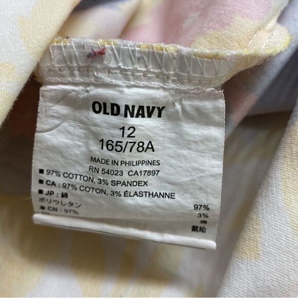 Old Navy Floral Print Skirt(Size 12) - Picture 4 of 5